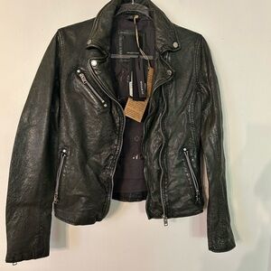 Classic Black Leather Jacket